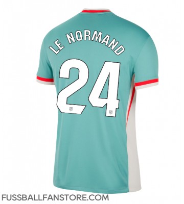 Atletico Madrid Robin Le Normand #24 Replik Auswärtstrikot 2024-25 Kurzarm